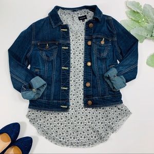 Who What Wear | Black White Floral Dressy Tank